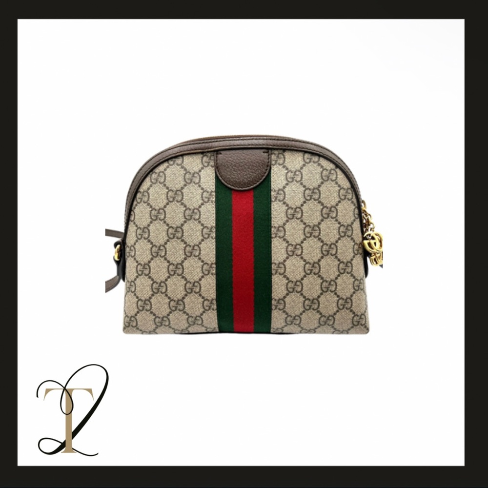 AUTHENTIC GUCCI OPHIDIA GG SMALL SHOULDER BAG - Picture 3 of 8